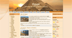 Desktop Screenshot of egypt-web.cz